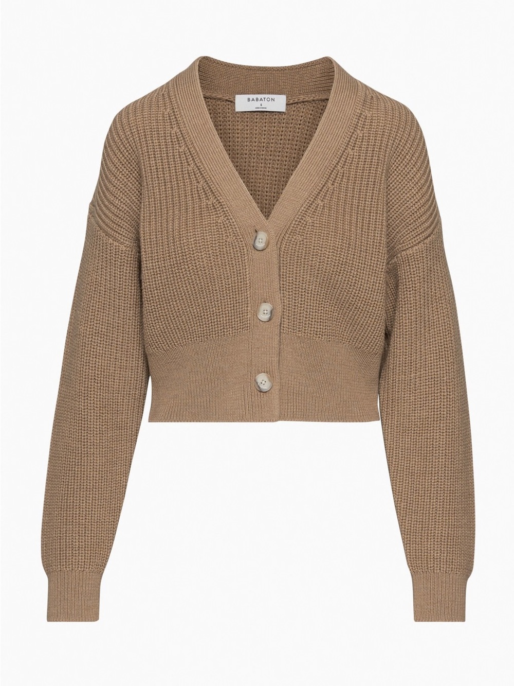 Babaton Canberra 100% Merino Wool Cardigan, Size S